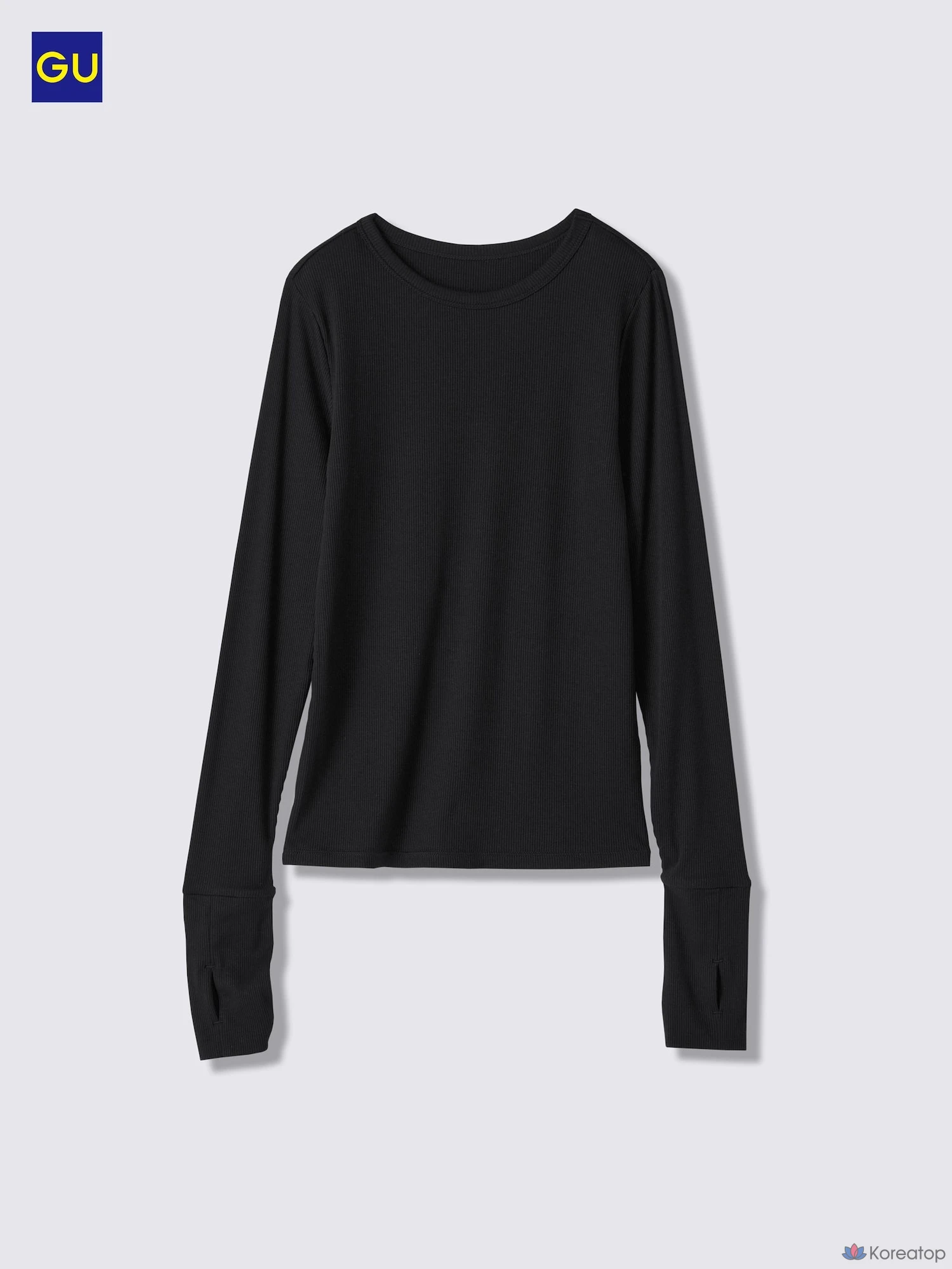 Футболка Uniqlo Warm Rib Crew Neck T-Shirt