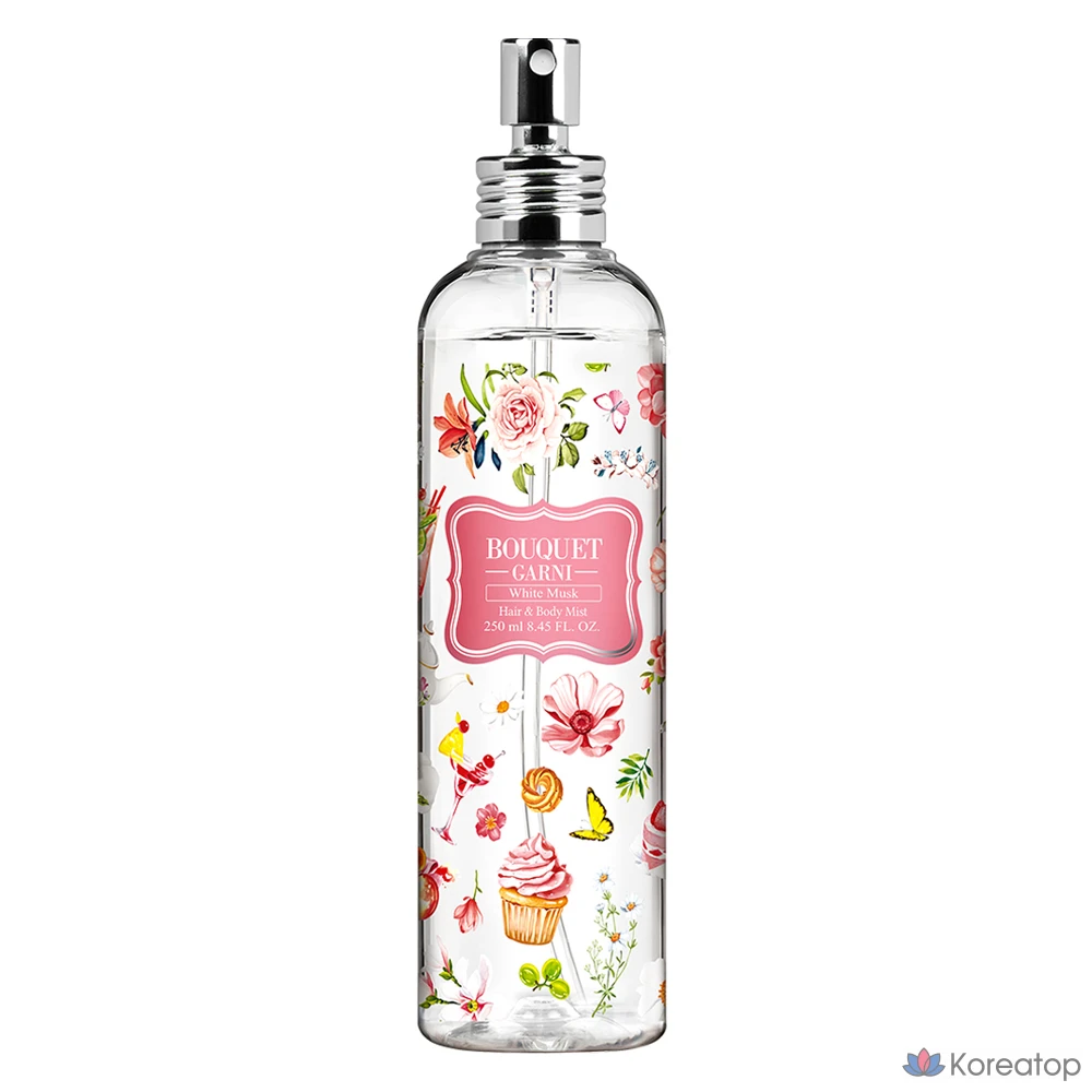 Спрей для волос и тела Bouquet Garni «Белый мускус», 250 мл, 1 шт.