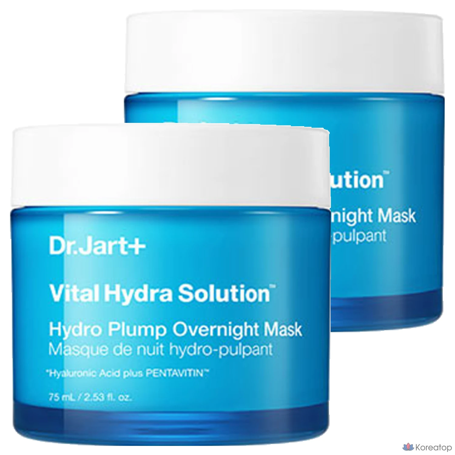 Ночная маска для лица Dr. Jart+ Vital Hydra Solution Hydro Plump, 75 мл, 2 шт.