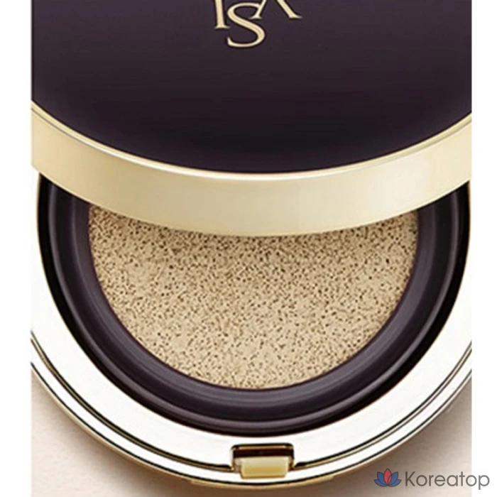 Сменный блок тонального крема-кушона Isa Knox Cellinue Concealing Cushion Foundation, 15 г, № 21, светло-бежевый, 1 шт., фото 4