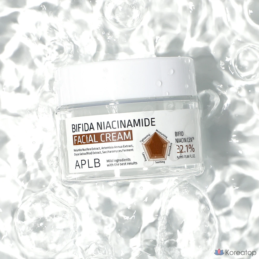 Крем для лица APLB с бифидобактериями и ниацинамидом, 55 мл, 1 шт.