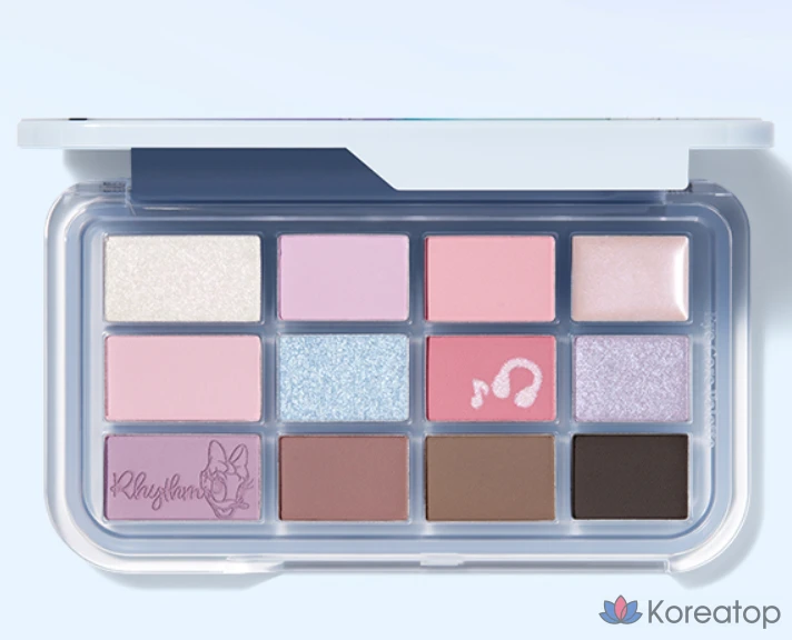 Палетка теней Espoir Disney Edition Eye Core Palette, № 9 Rhythmic Lavender, 1 комплект., фото 2