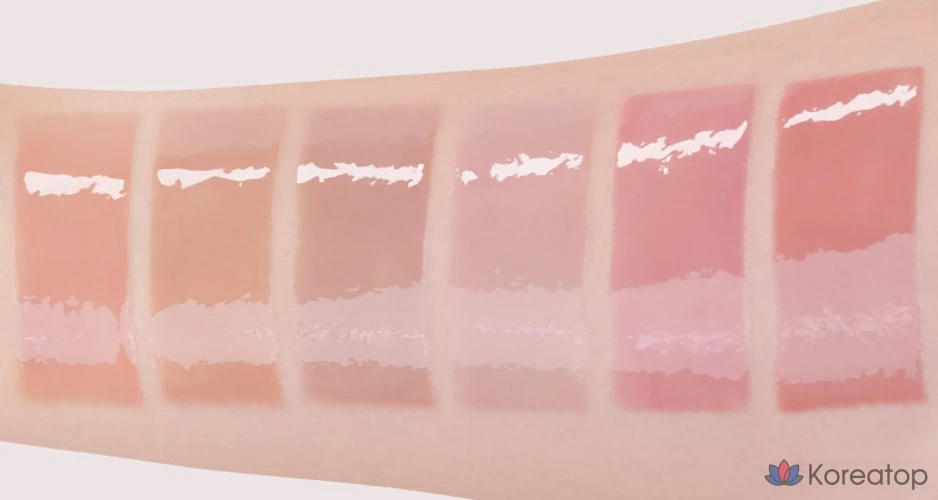 Блеск для губ ROM&ND Glasting Color Gloss, оттенок 23 Cream Haze, 1 шт., фото 4