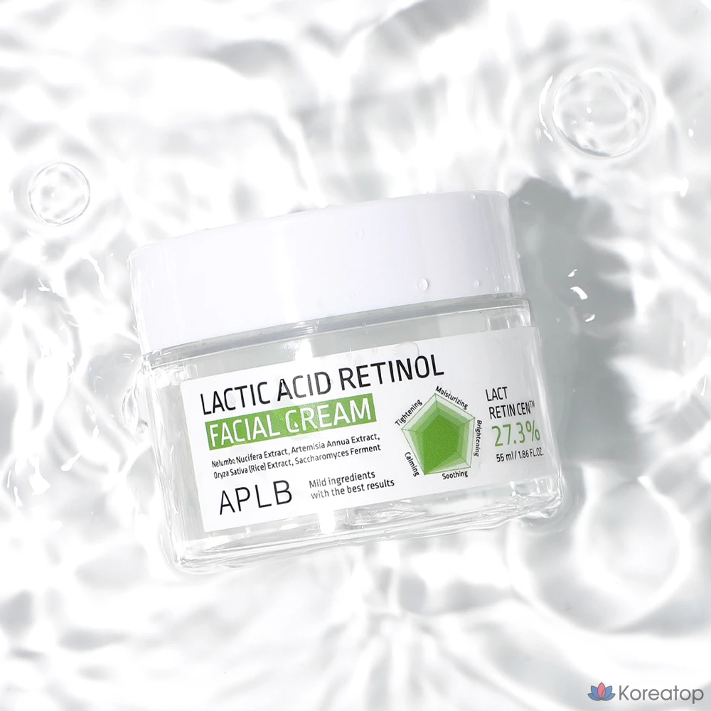 Крем для лица APLB с молочной кислотой и ретинолом, 55 мл, 1 шт.