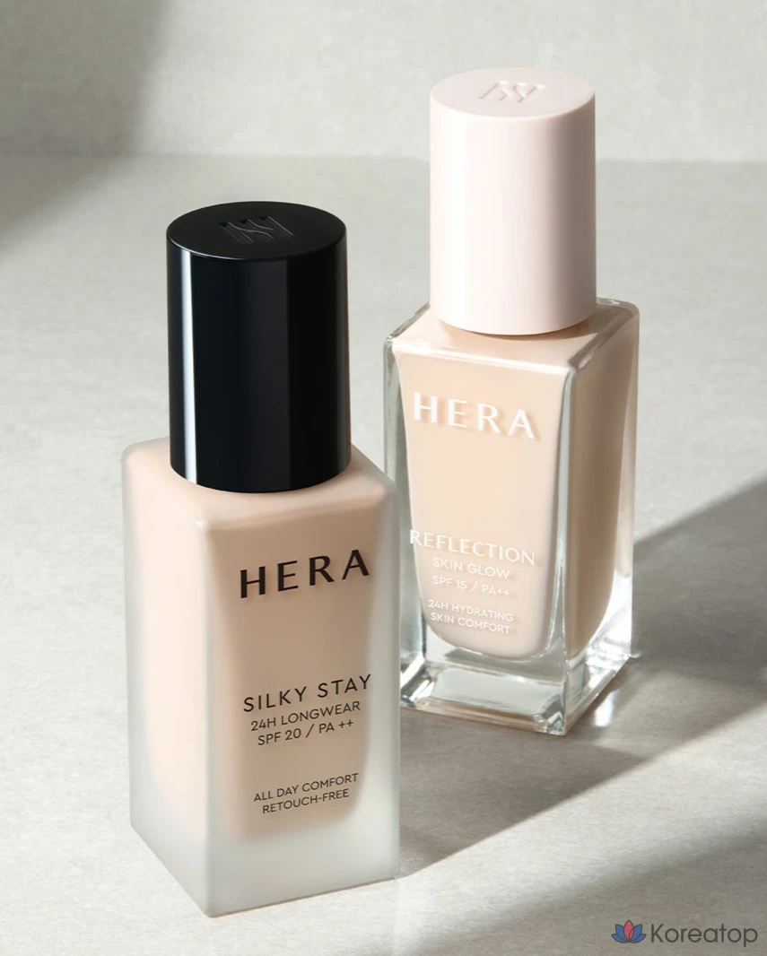Тональный крем Hera Reflection Skin Glow Foundation, оттенок 19N1, 30 г, 1 шт., фото 3