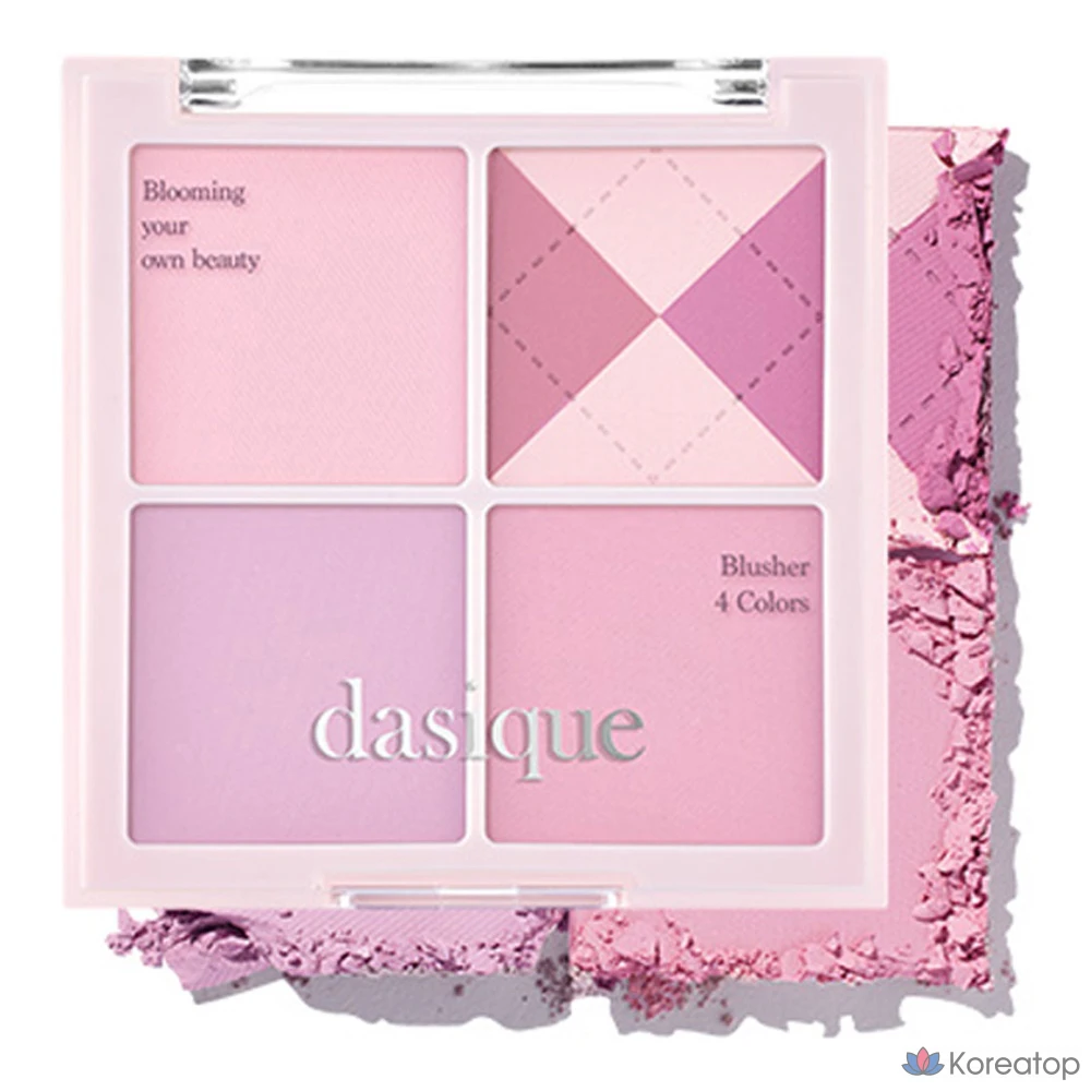 Румяна Dasique Blending Mood Cheek, 11,4 г, фиолетовые, 1 шт.