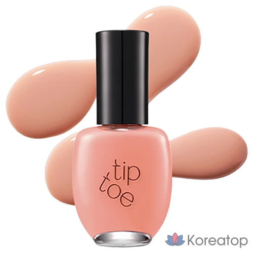 Лак для ногтей Tip Toe Andante, оттенок 215 Coral Warmer, 10 мл, 1 шт.