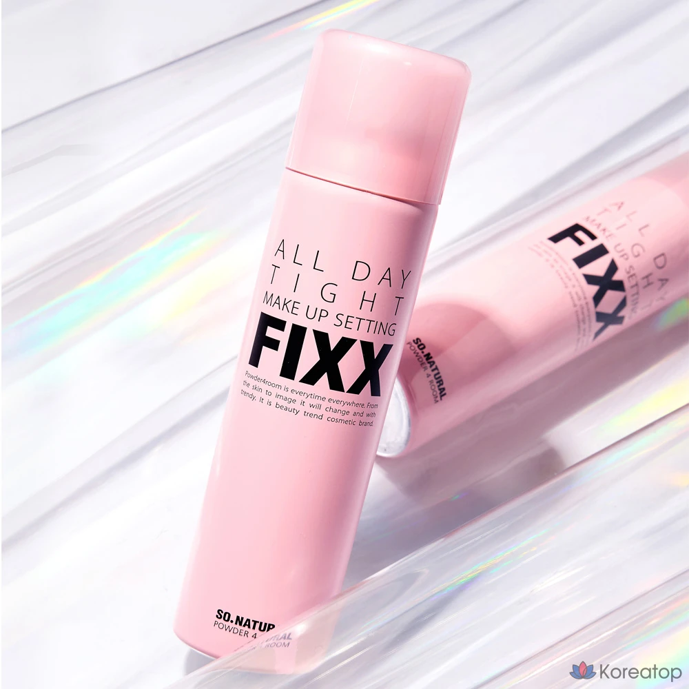 Фиксатор макияжа So Natural Powder Forum All Day Tight Makeup Setting Fixer, 100 мл, 1 шт.