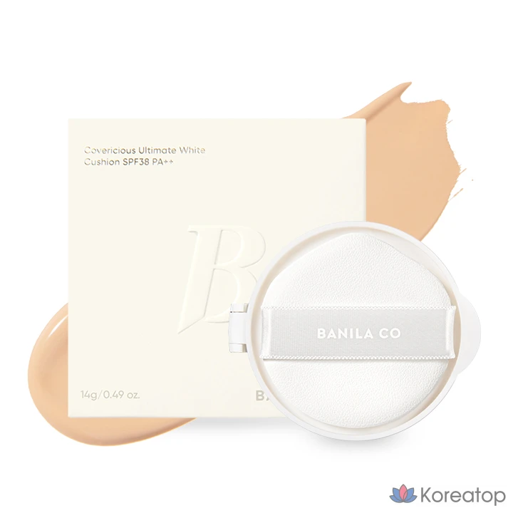 Кушон BANILA CO Covericious Ultimate White Cushion Refill, оттенок 25 Amber, 14 г, 1 шт.