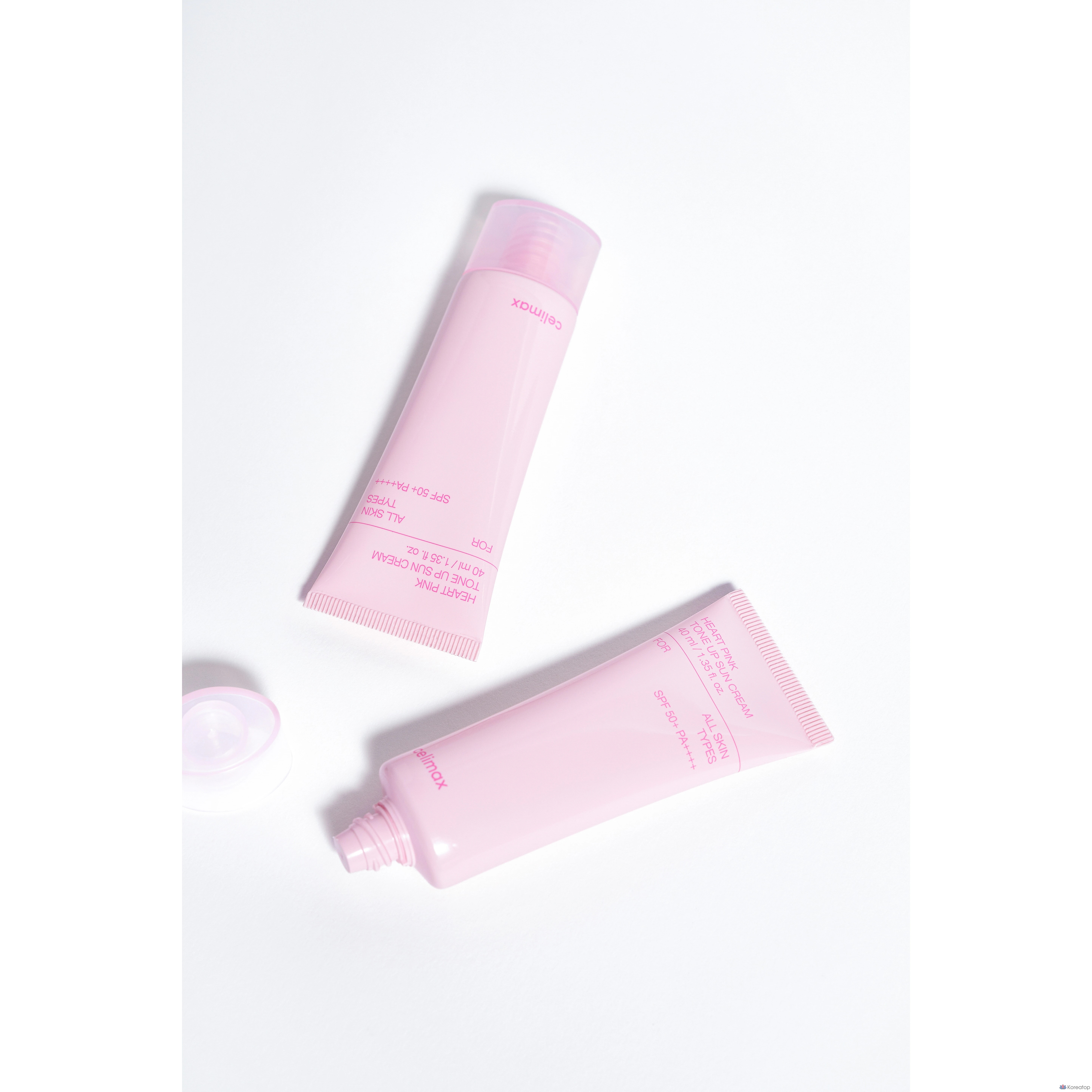 Солнцезащитный крем Cellimax Heart Pink Tone-Up SPF50+ PA++++, 40 мл, 1 шт.