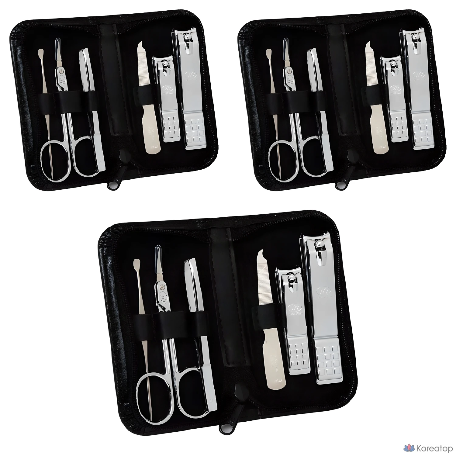 Набор для ухода Three Seven 777 Nail Clipper Set, 3 шт.