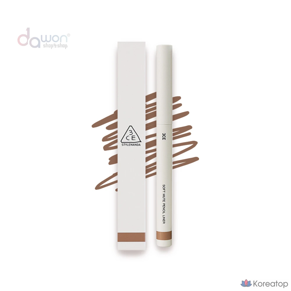 Линер-карандаш 3CE Soft Mute Pencil Liner, цвет овсяно-серый, 1 шт., фото 8