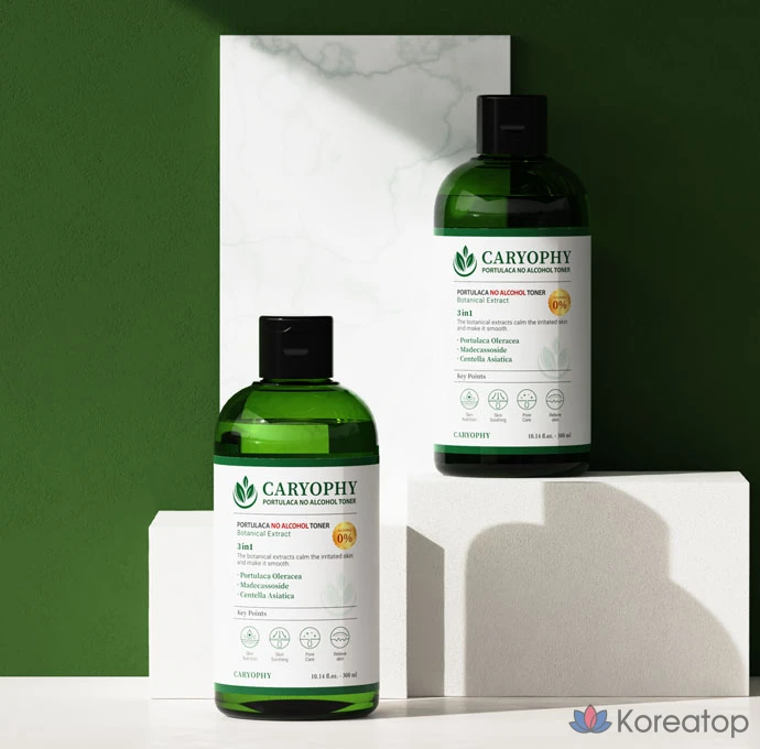 Слабокислотный тоник для сужения пор CARYOPHY, 1 шт., 300 мл