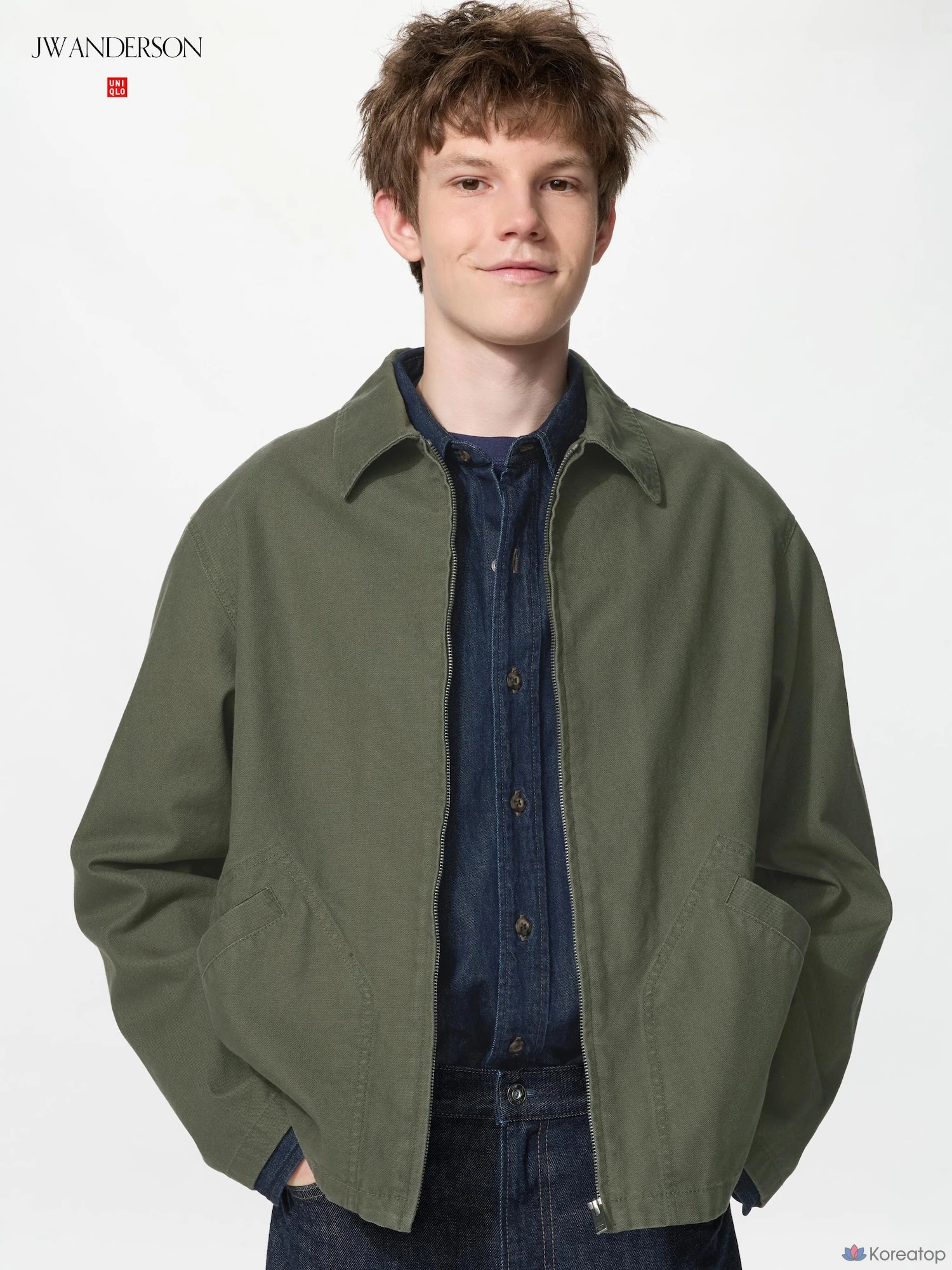 Блузон на молнии Uniqlo