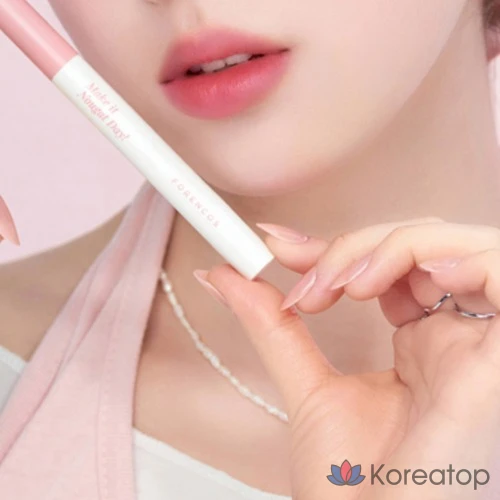 Карандаш для губ Forencos Nougat Hide & Fit 0,8 г, оттенок 03 «Клубничная нуга», 1 шт., фото 3