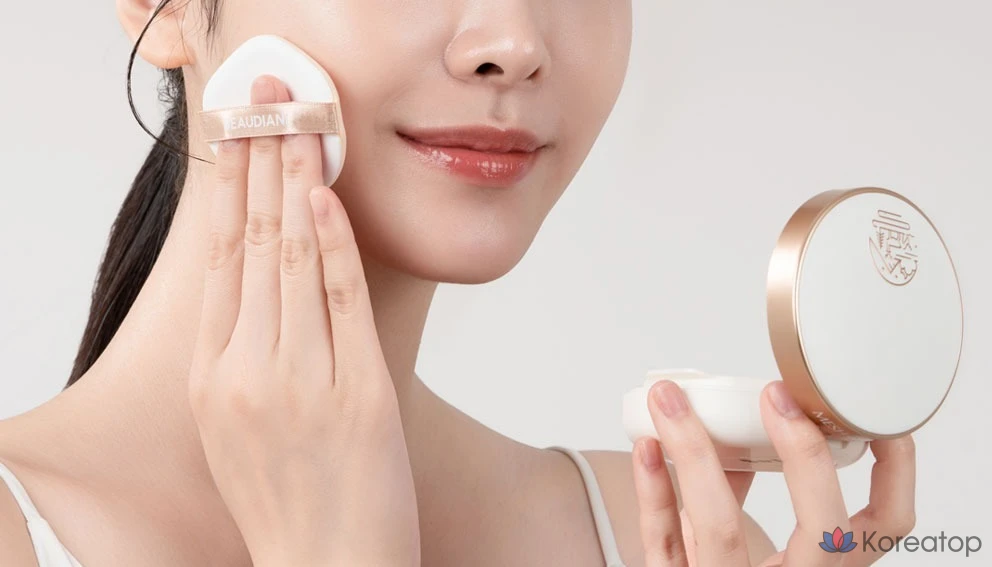 Тональный крем-кушон Beaudiani Mesh Glow Up 12 г, № 3, для глубокого покрытия на каждый день, 1 шт., фото 8