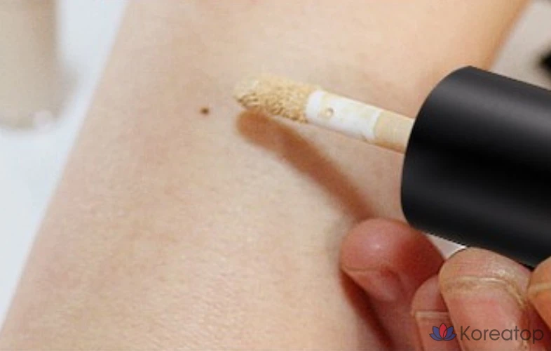 Консилер FMGT Dual Veil, 1 шт., N203 Натуральный бежевый, фото 9