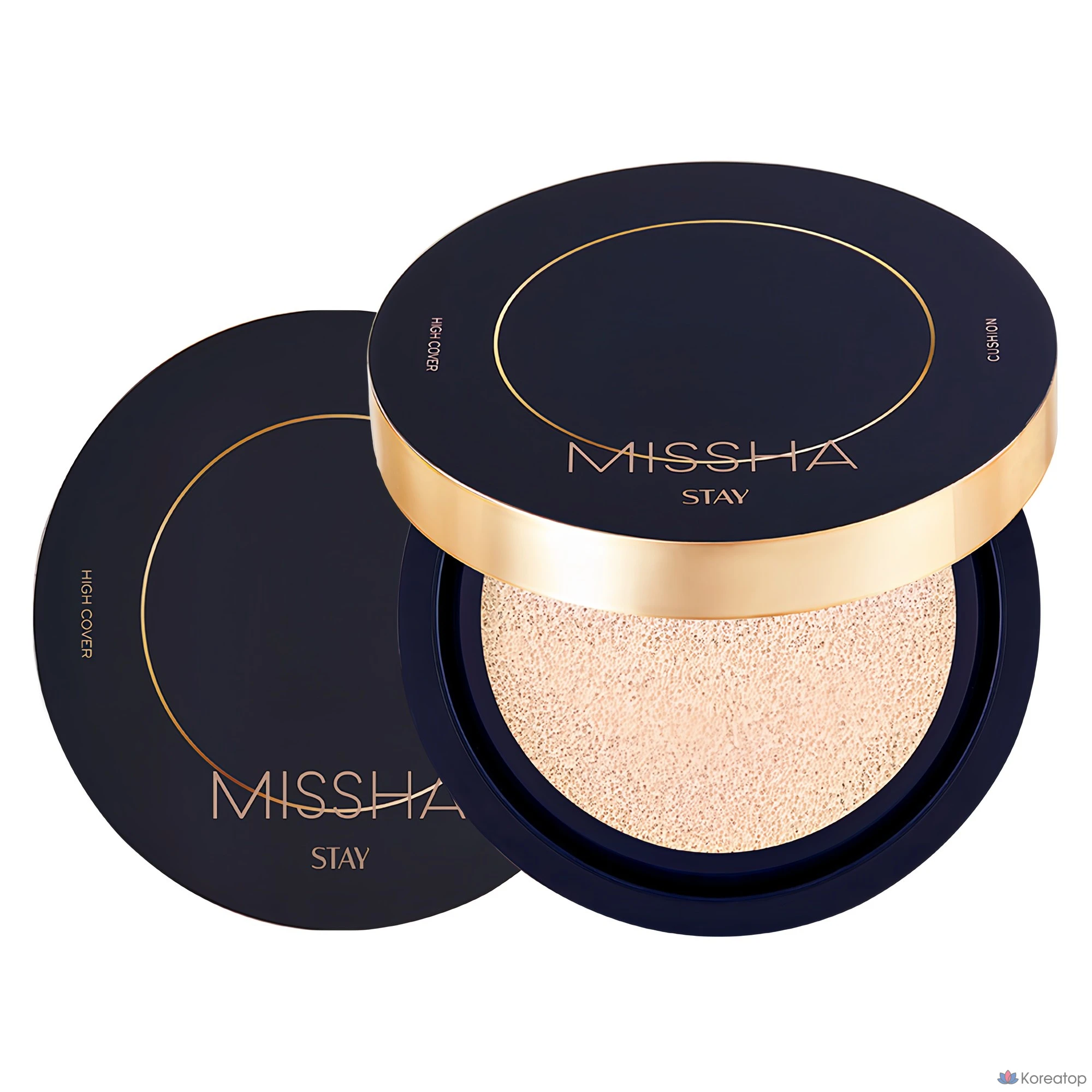 Тональный крем-кушон Missha Stay High Cover Cushion Foundation, 14 г, № 21 «Ванильный», 1 шт.