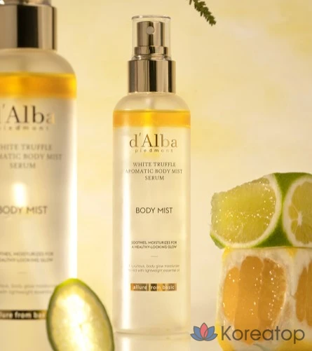 Ароматическая сыворотка-спрей D'alba White Truffle First 60 мл + Ароматическая сыворотка-мист для тела 180 мл, 2 комплекта, фото 8