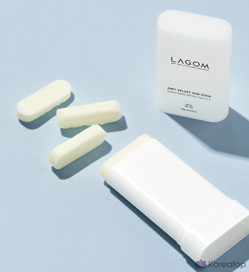 Солнцезащитный стик Lagom Airy Velvet SPF50+ PA++++, 18 г, 1 шт.