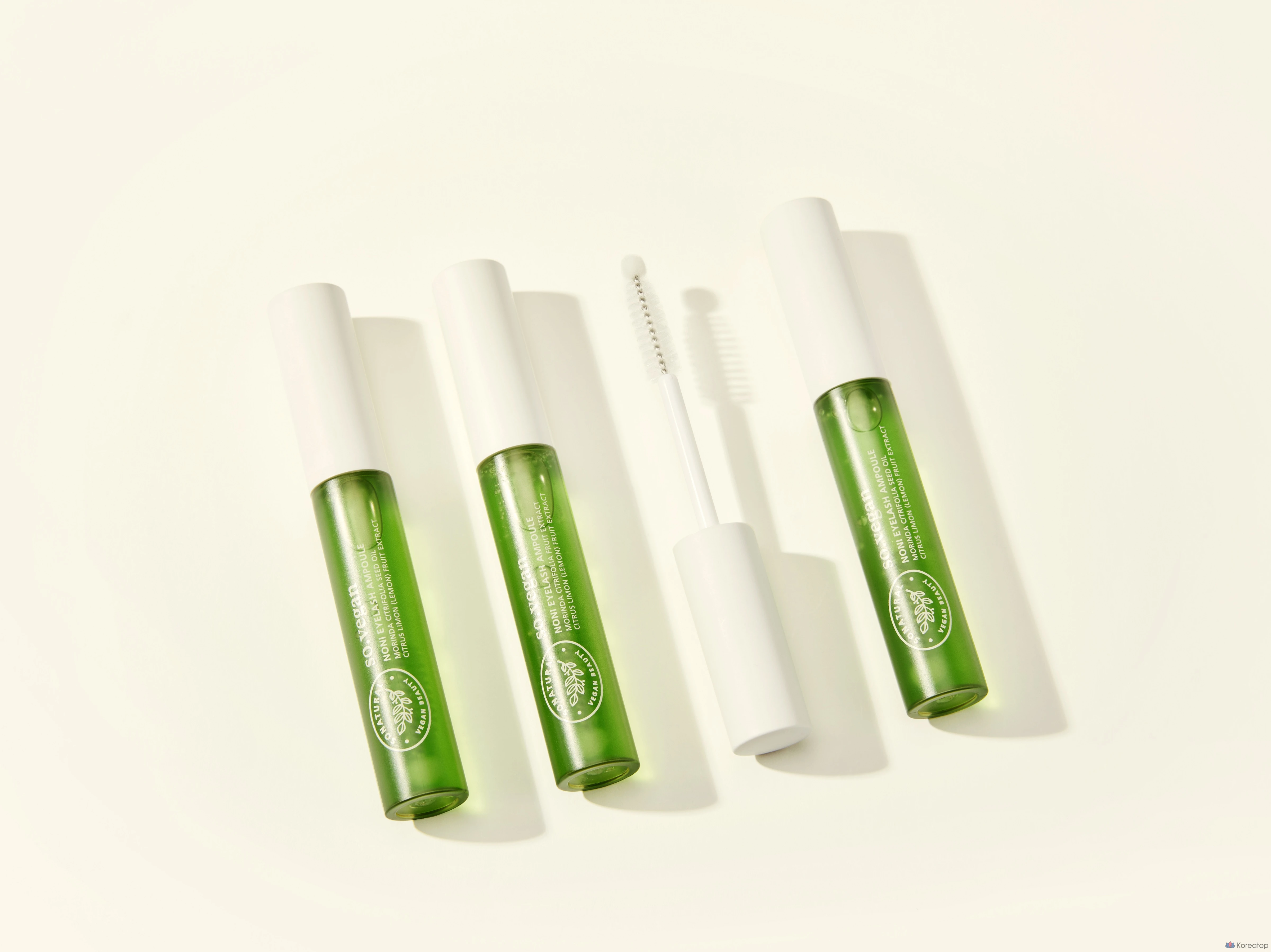 Натуральная веганская ампула для питания ресниц с нони So Natural, 9 мл, 1 шт.