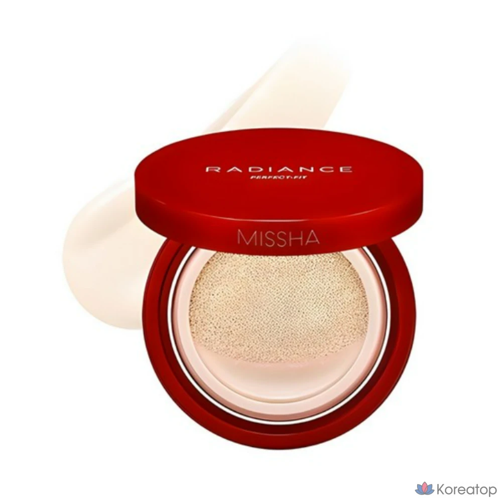 Тональный крем Missha Radiance Perfect Fit Cushion, 15 г, ваниль, 1 шт.