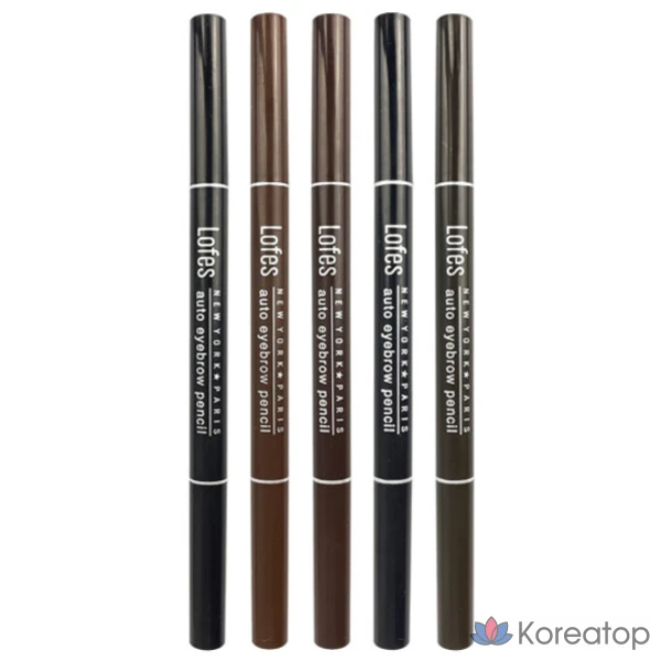 Карандаш для бровей Prorance Auto Eyebrow Pencil 1P -TJ, черный, 1 шт.
