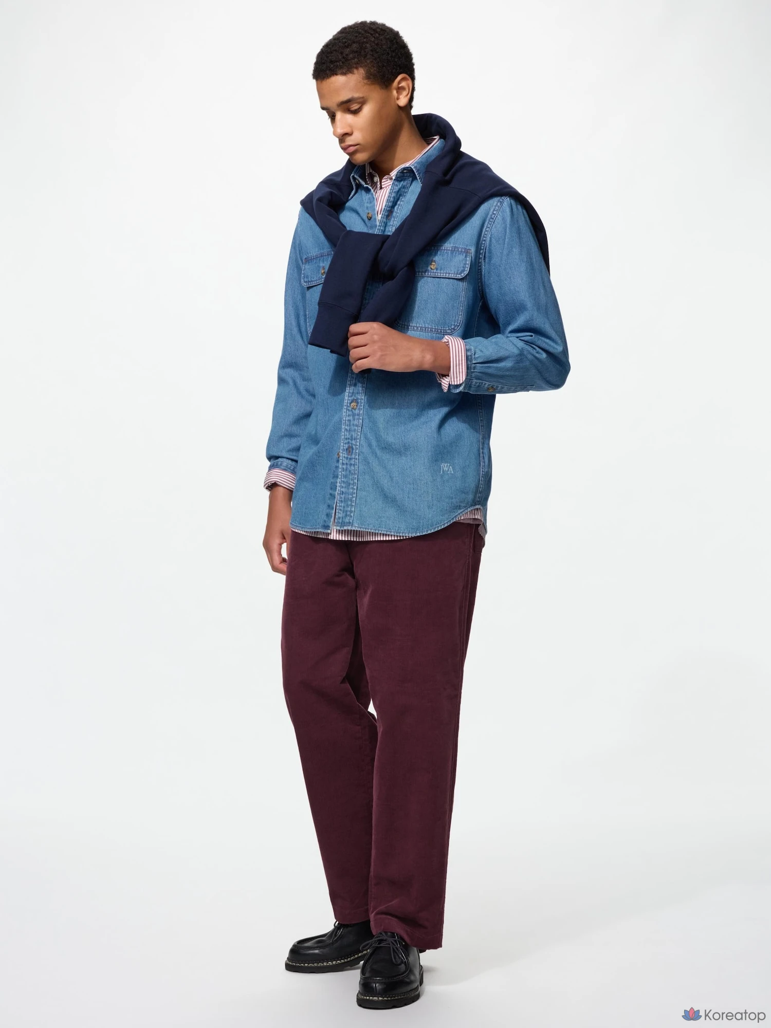Брюки Uniqlo Corduroy Easy Ankle Pants