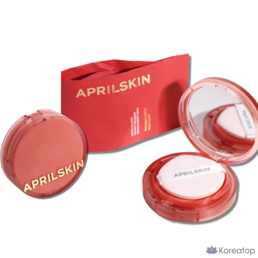 Тональный крем April Skin Hero Cushion, № 23, Натуральный бежевый, 1 шт.