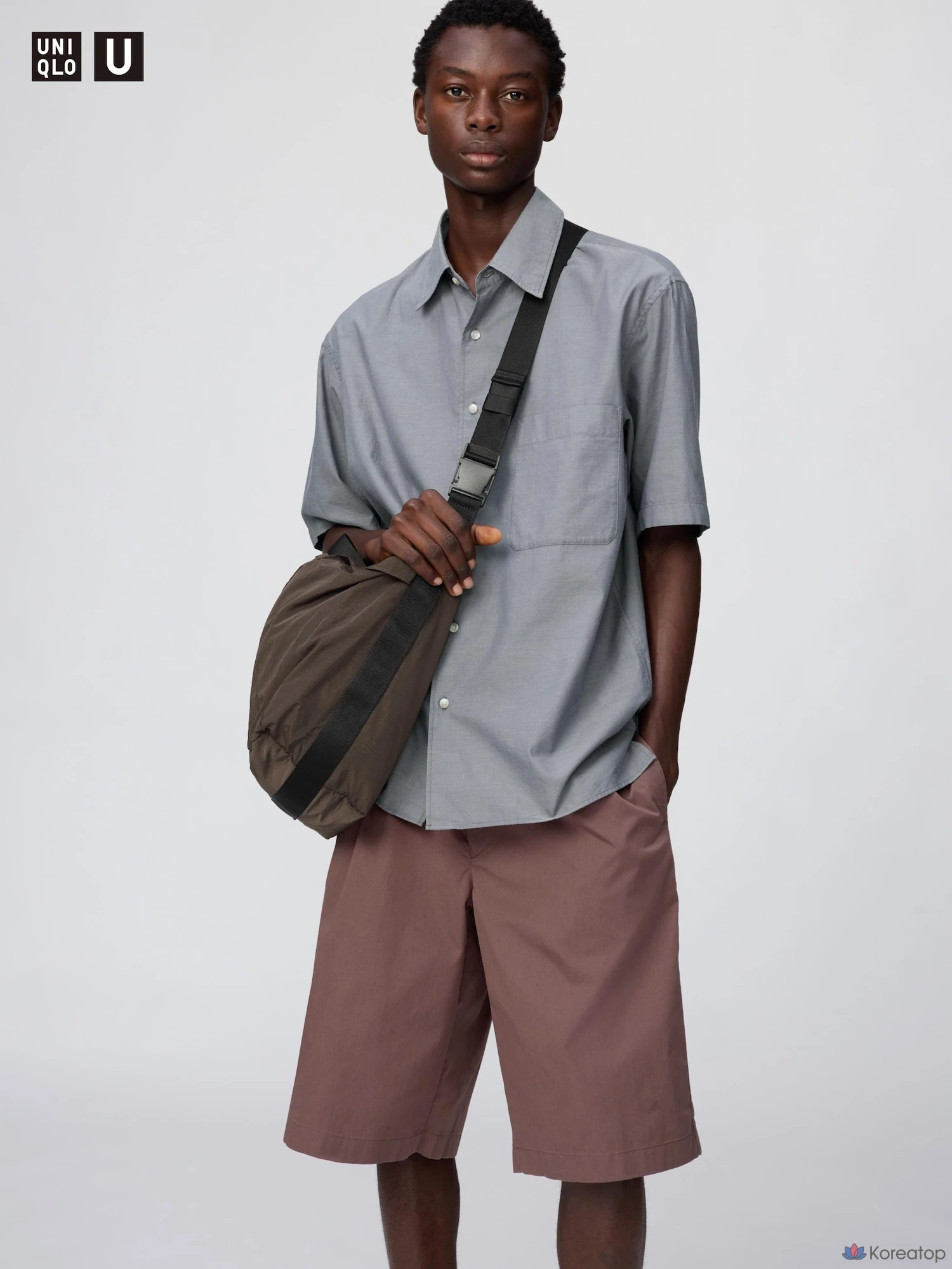 Шорты Uniqlo Tuck Wide Short Pants