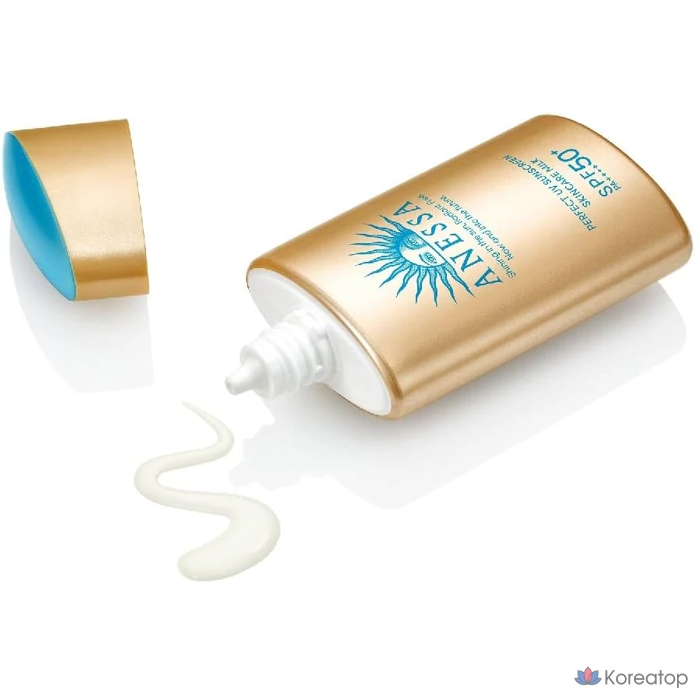 Молочко для ухода за кожей Shiseido Anessa Perfect UV, 60 мл, 1 шт., фото 2