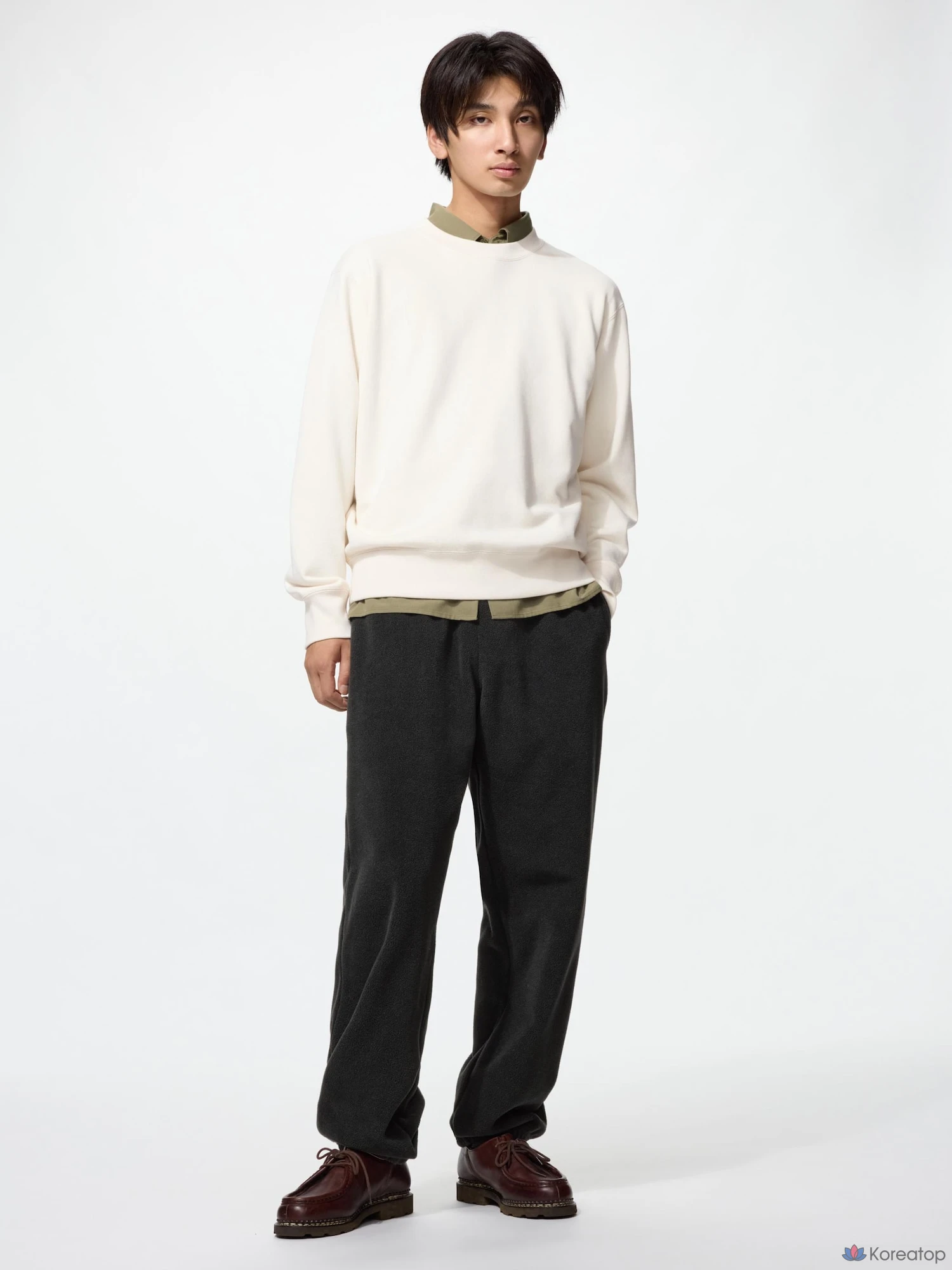 Брюки Uniqlo Fleece Jogger Pants, длина 68–74 см