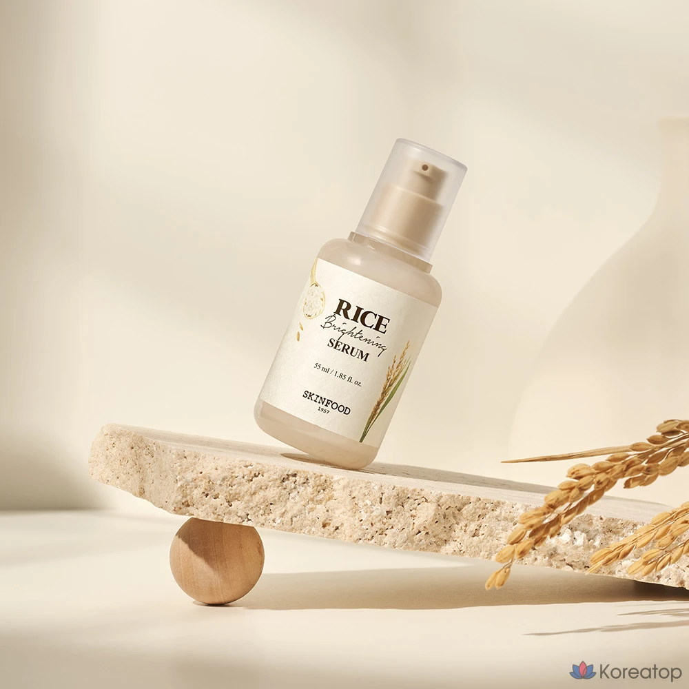 Осветляющая сыворотка Skinfood Rice, 1 шт., 55 мл