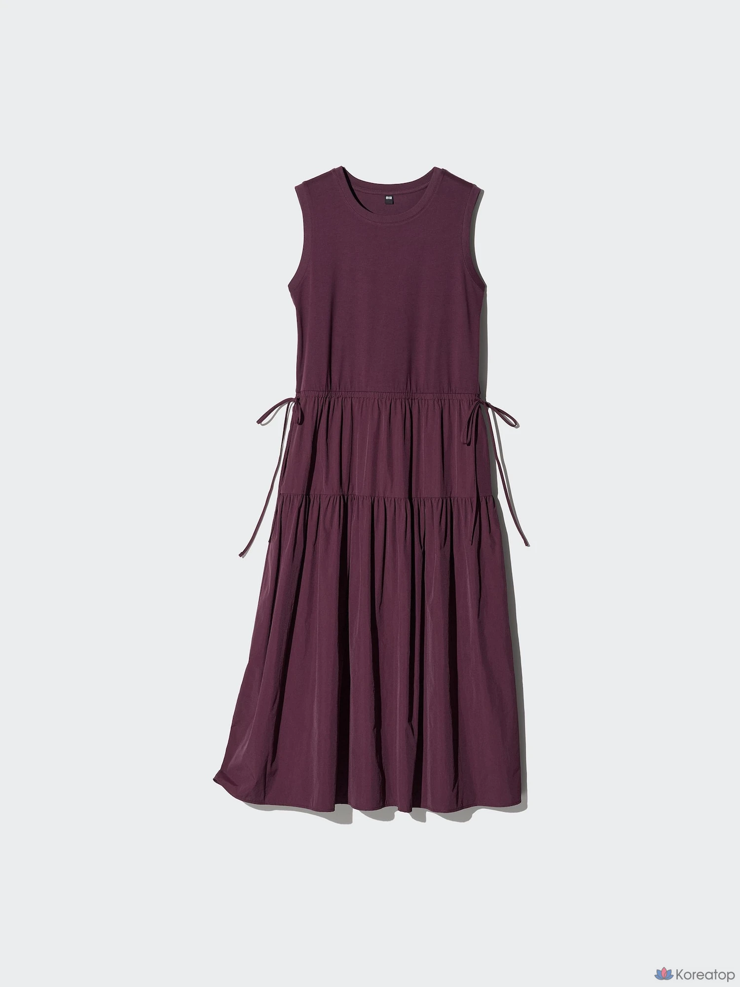 Платье Uniqlo Combination Tiered Dress Sleeveless