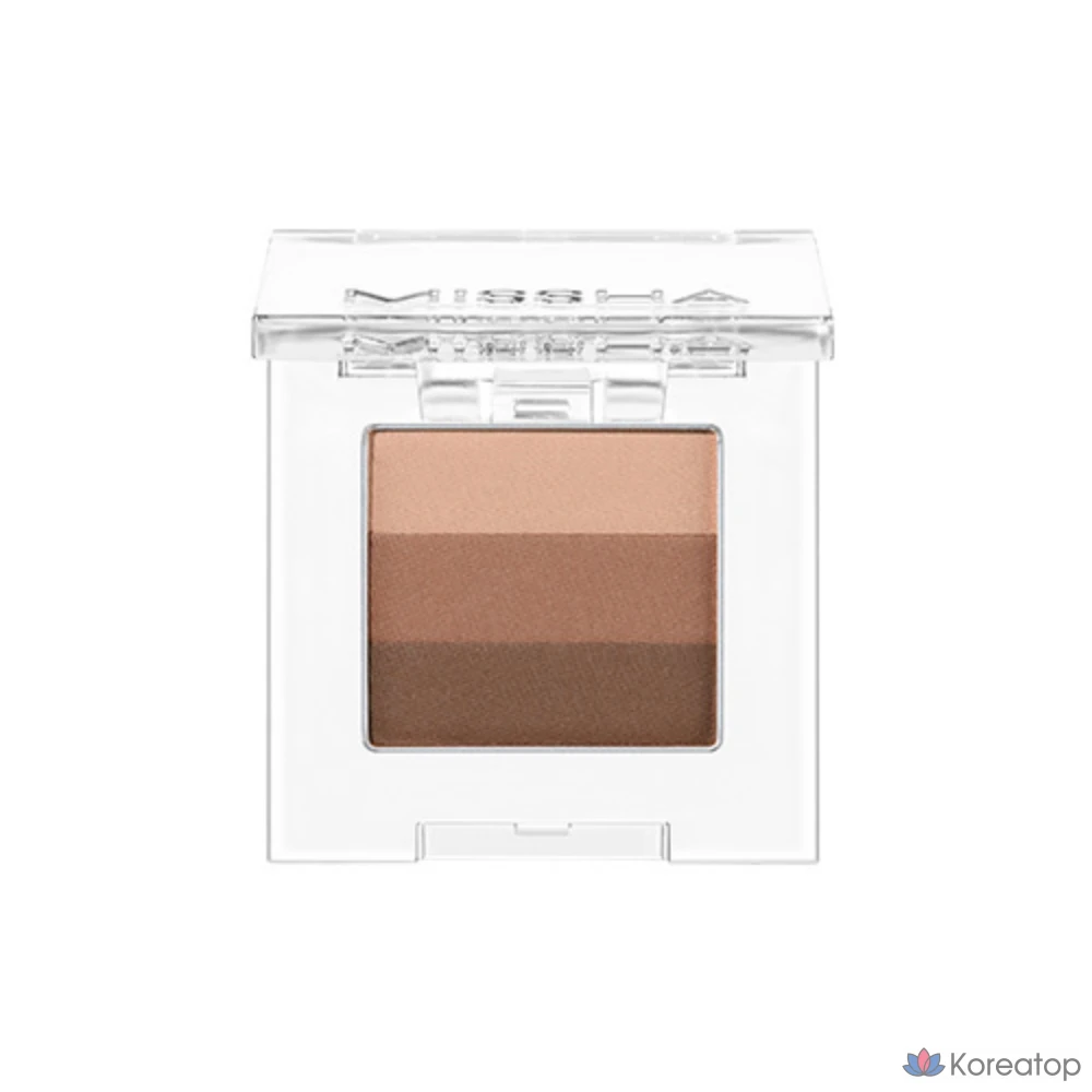 Тени для век Missha Triple Shadow 2 г, № 13 Lady Milk Tea, 1 шт.