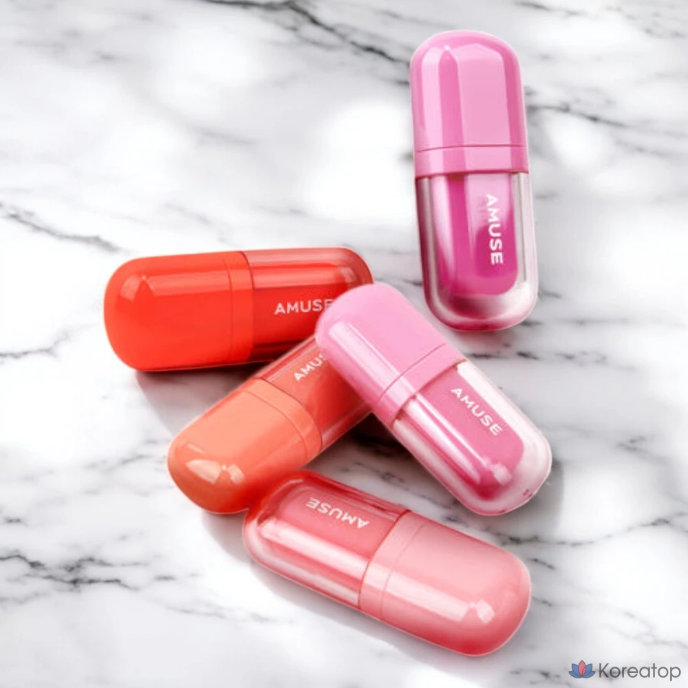 Тинт для губ Amuse Bebe 3,8 г, № 01 Peach Love, 1 шт.