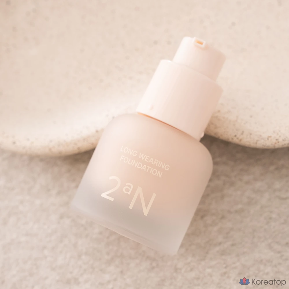 Флюид для лица 2an Long Wearing Foundation Mini, оттенок 20 Peach, 15 мл, 1 шт., фото 4