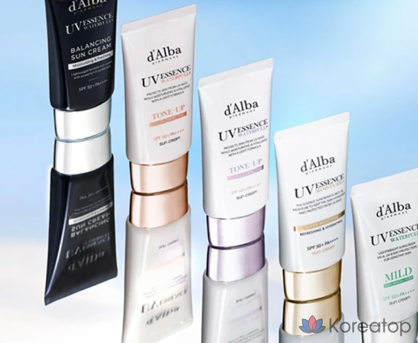 Солнцезащитный крем D'alba All-in-One Waterful Balancing Sunscreen SPF50+ PA++++, 50 мл, 1 шт.