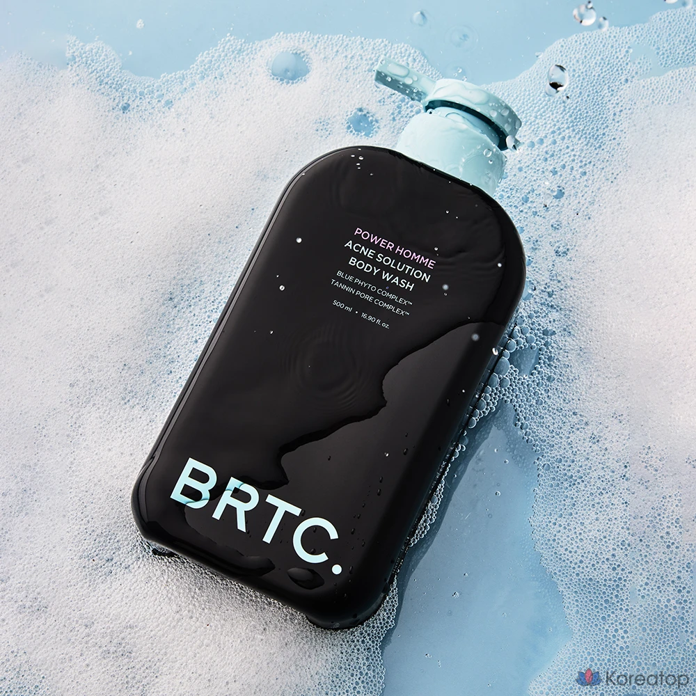 Гель для душа BRTC Power Homme Acne Solution, 500 мл, 1 шт.
