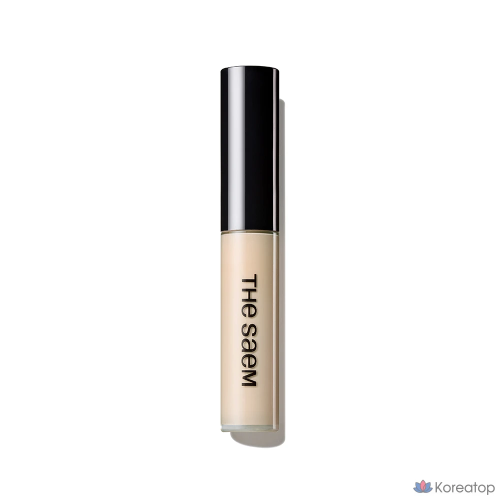 Набор консилеров The Saem Cover Perfection Concealer Duo Set B, 6 комплектов, 3 оттенка Correct Up Beige + 1 оттенок Clear Beige., фото 3