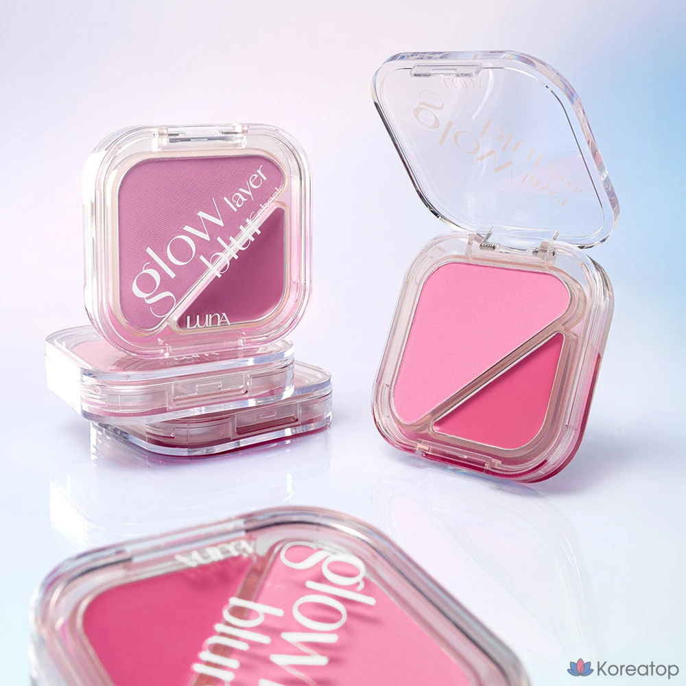 Румяна Luna Glow Layer Blur Cheek, 8.5g, цвет «Розовый леденец», 1 шт., фото 7