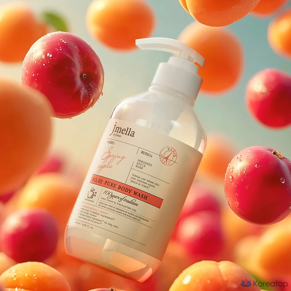 Гель для душа Jmella, аромат «Весеннее яблоко», 500 мл, 1 шт.