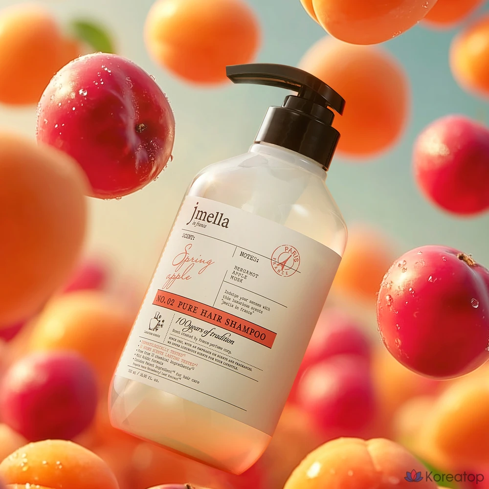 Шампунь для волос Pure Spring с ароматом яблока, 500 мл, 1 шт.