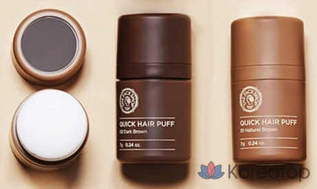Пучок для волос The Face Shop Quick Hair Puff, 7 г, натуральный коричневый, 1 шт., фото 2