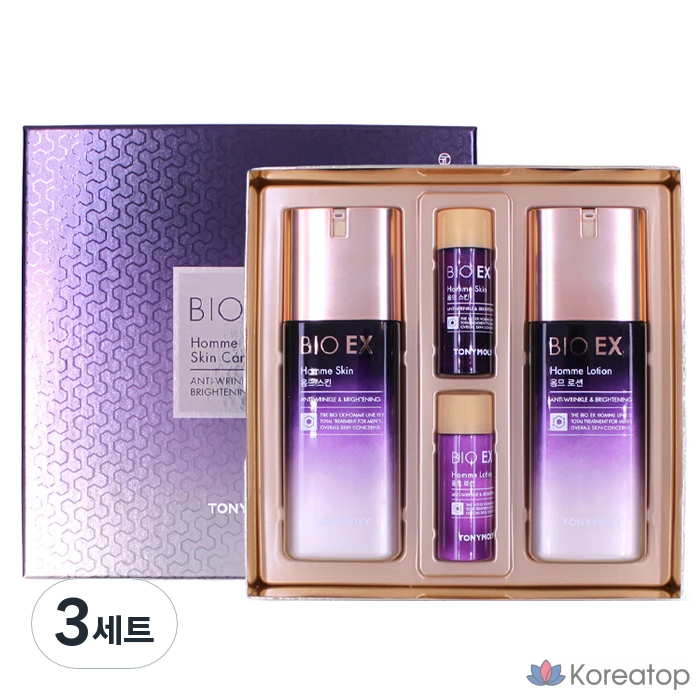 Набор средств по уходу за кожей Tony Moly Bio EX Homme (2 предмета, 3 предмета)