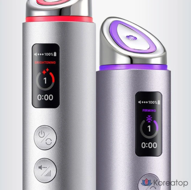 Массажер для кожи Centellian24 Madeca Prime Max, DKPC24M-1, серебристый