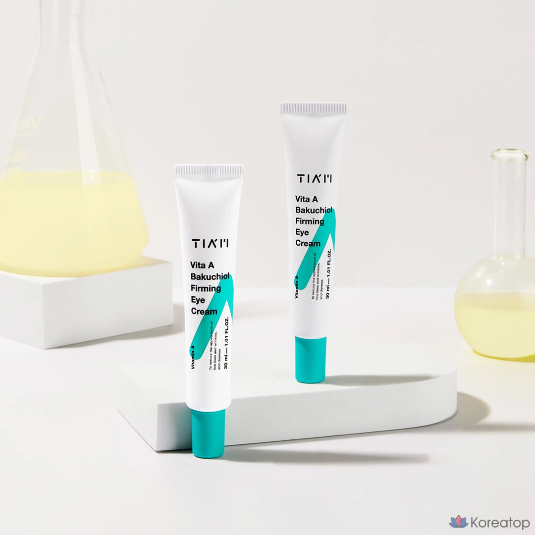 TIAM Укрепляющий крем для глаз с витамином А Бакучиол, 30 мл, 1 шт.
