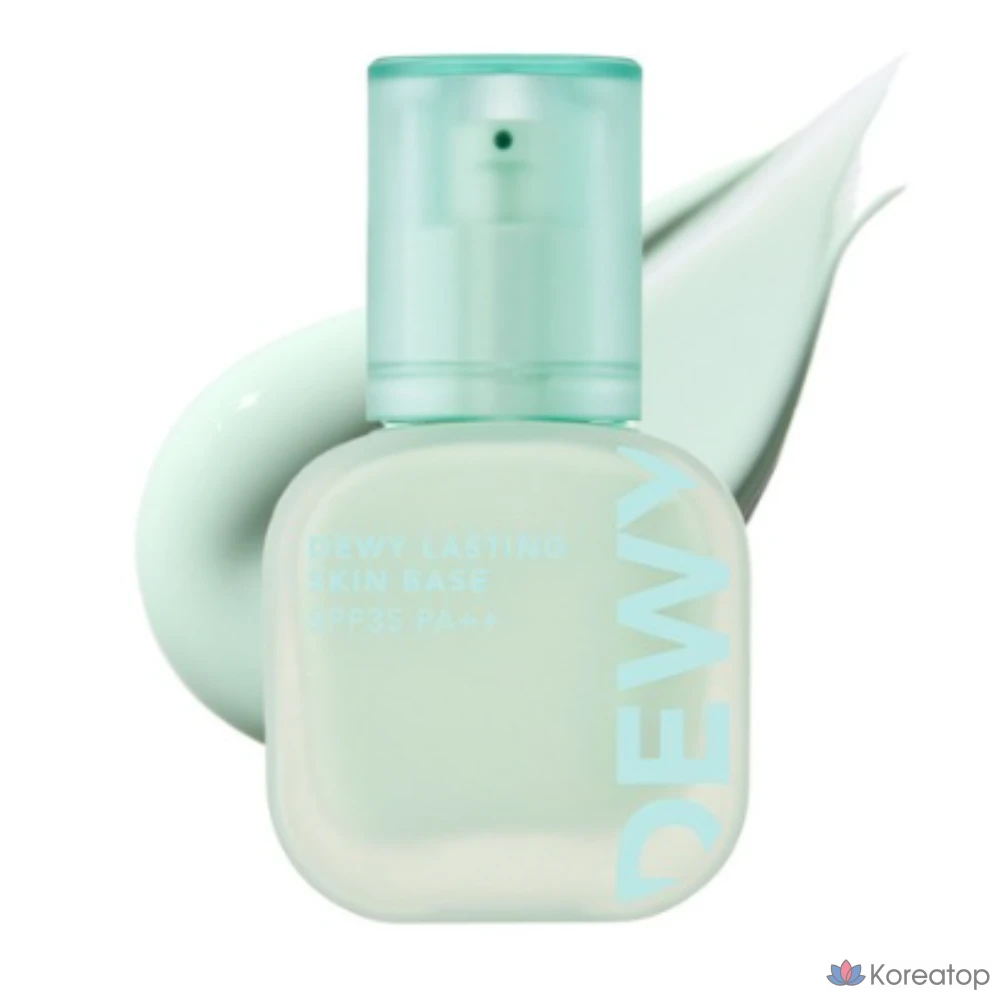 Тональная основа под макияж The Face Shop Dewy Lasting Skin Base, 35 мл, 03 MINTY, 1 шт.