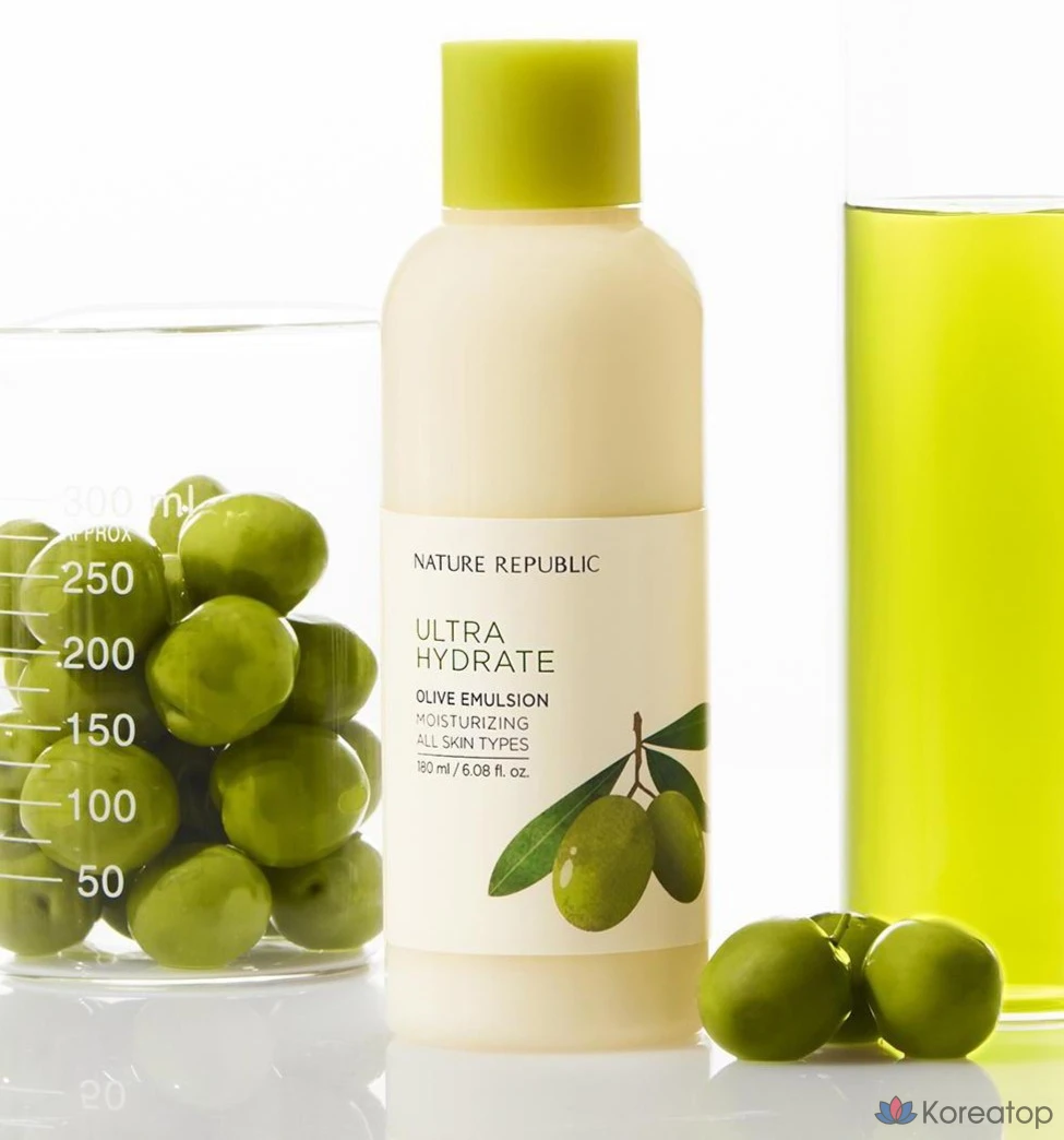 Увлажняющая оливковая эмульсия Nature Republic Really Moist, 180 мл, 1 шт.
