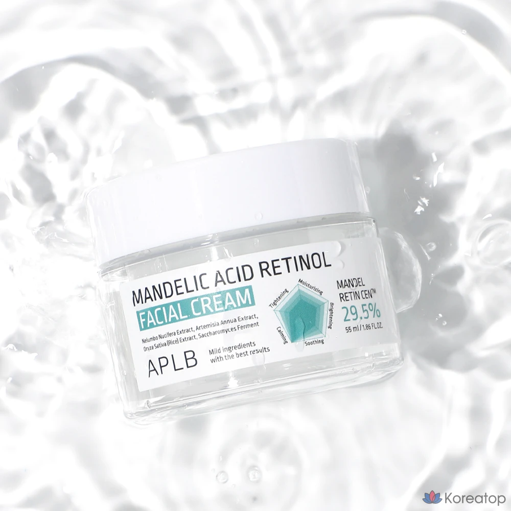 Крем для лица APLB с миндальной кислотой и ретинолом, 55 мл, 1 шт.